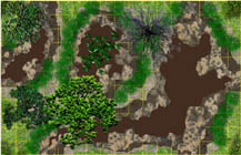 Swamp - Endless Terrain Battlemap sample